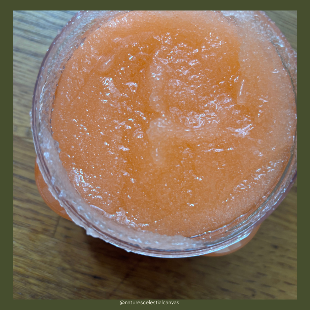 tree hut sunkissed poppy body scrub
